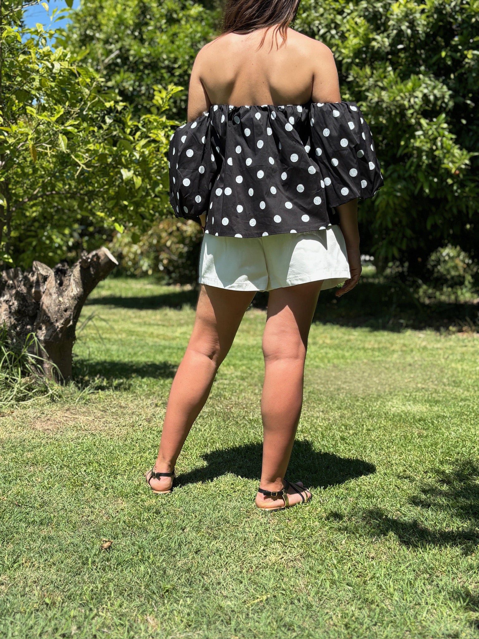 Top POLKA noir