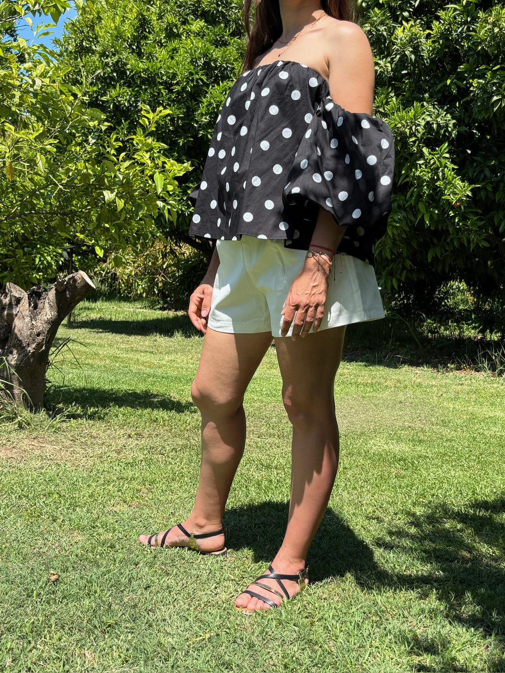Top POLKA noir