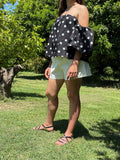 Top POLKA noir