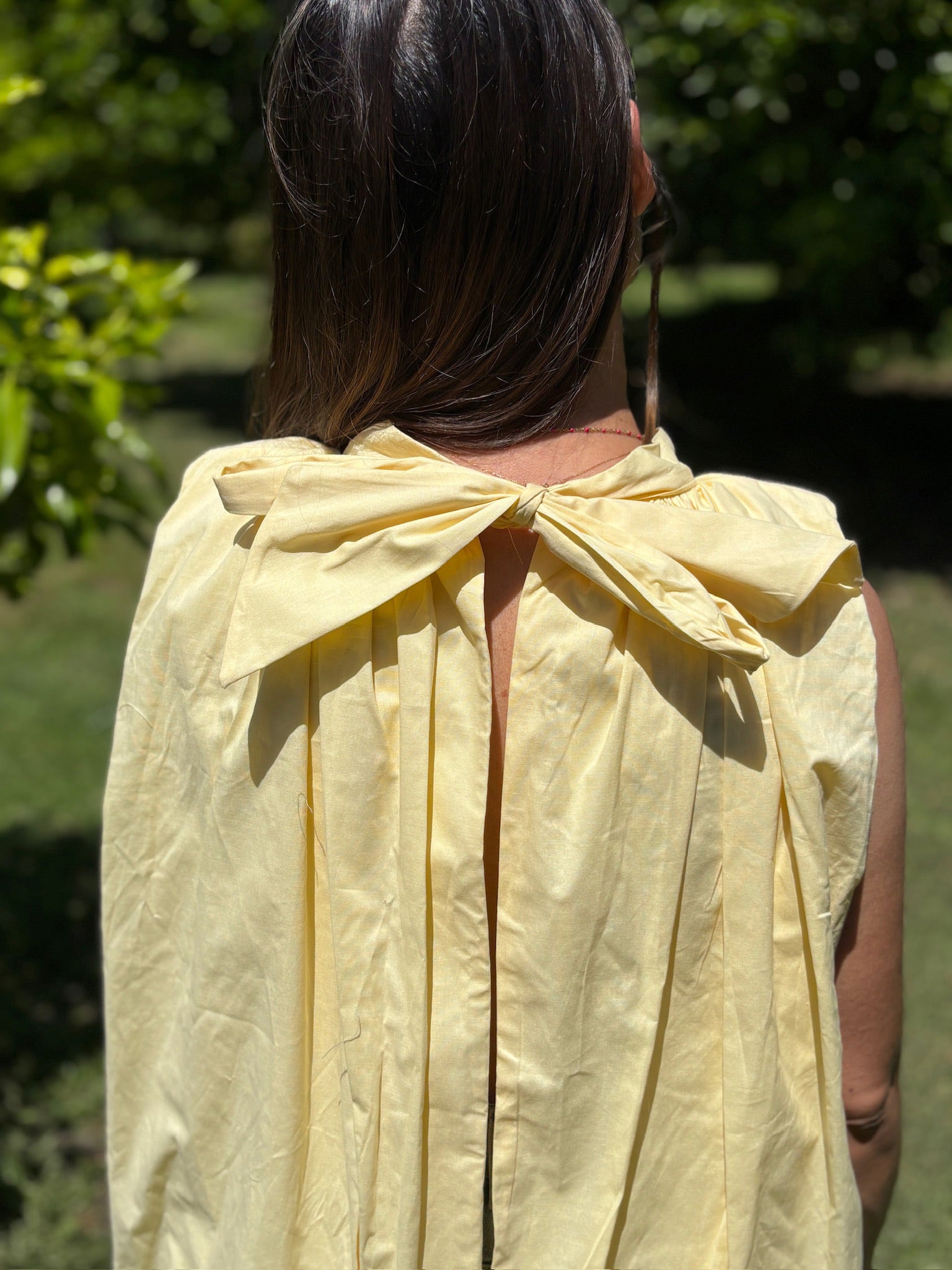 Top VICTORIA jaune