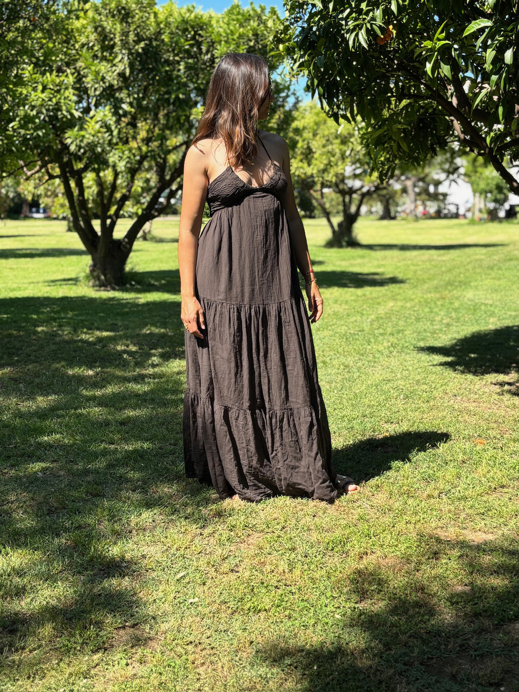 Robe LIVIA chocolat