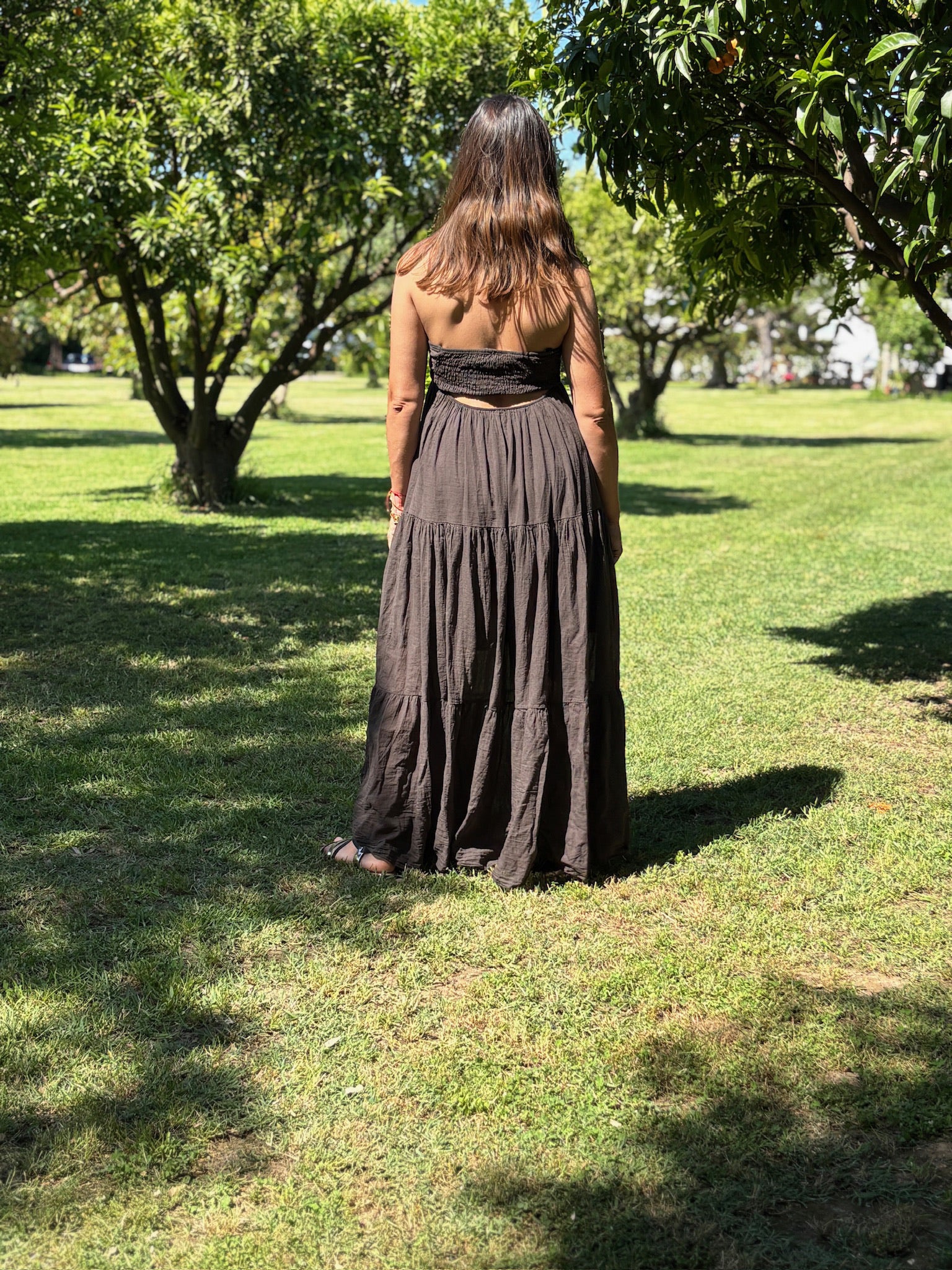 Robe LIVIA chocolat