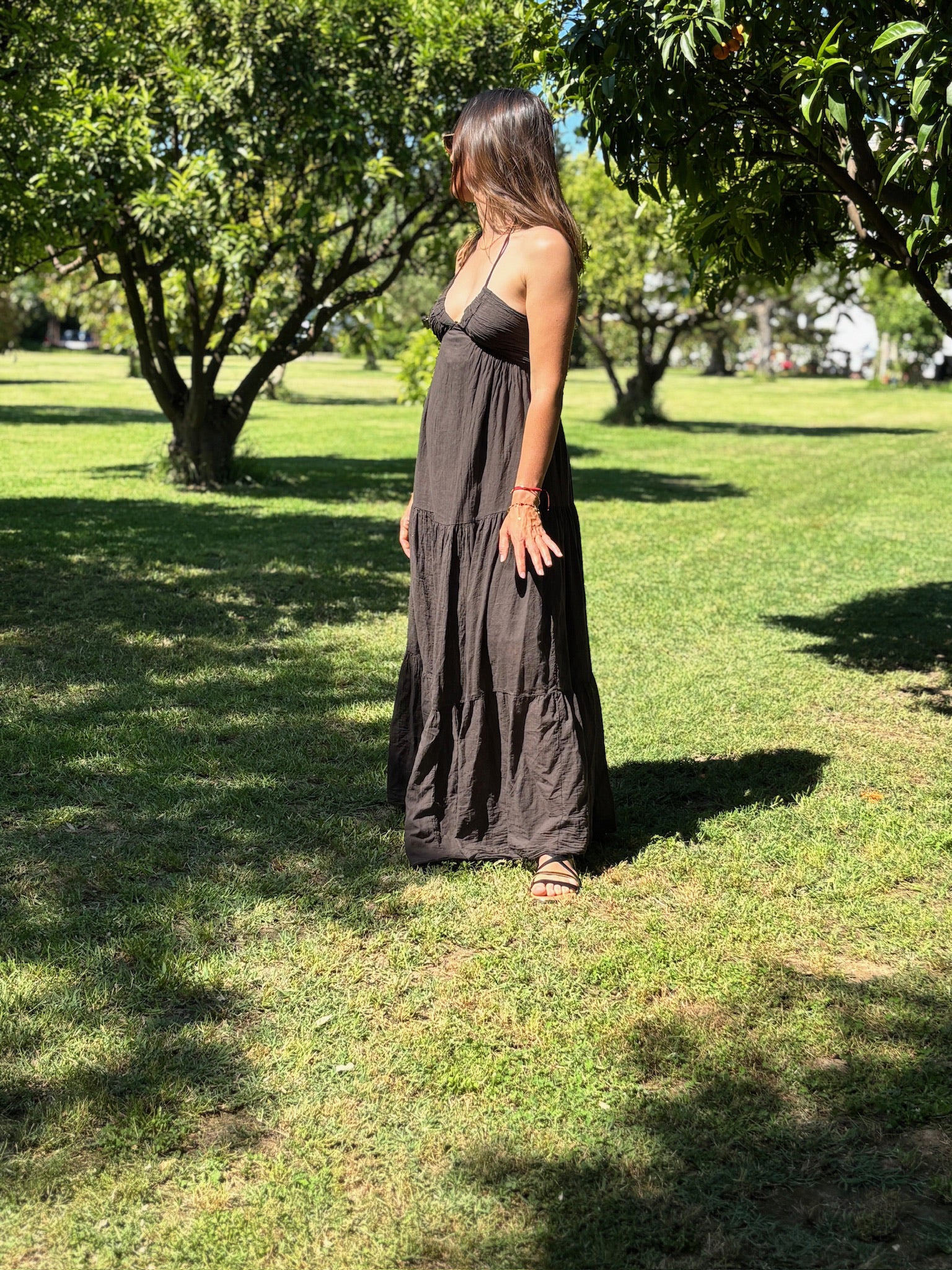 Robe LIVIA chocolat