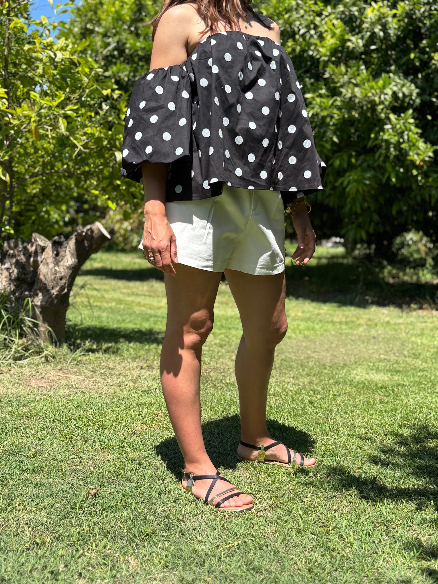Top POLKA noir